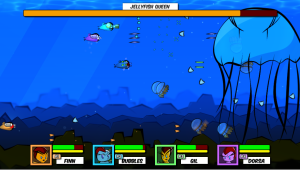 Battle the evil underwater enemies as you enact your Fingeance!
