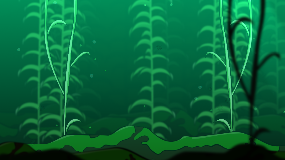 Fingeance's second biome, the Kelp Forest.