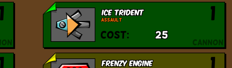 Working on the Shop Menu